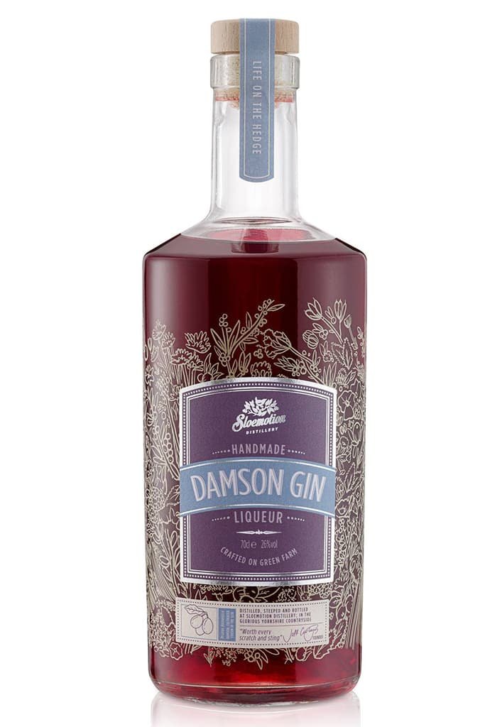 Bottle of Sloemotion Damson Gin, 26% - The Spirits Room