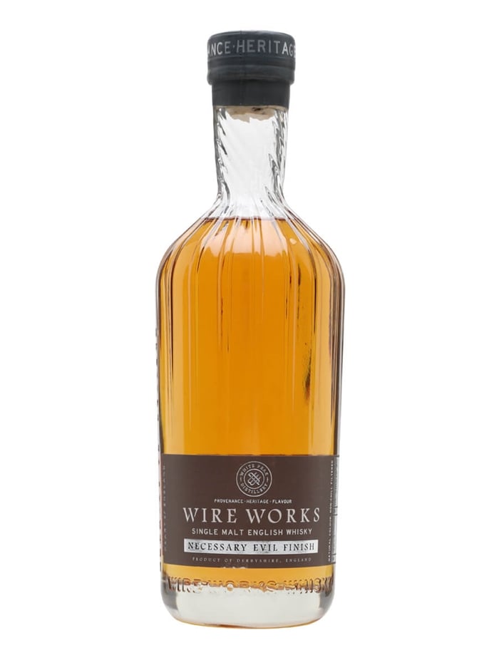 Bottle of Wire Works Necessary Evil Single Malt Whisky 2025 Release, 51.3%