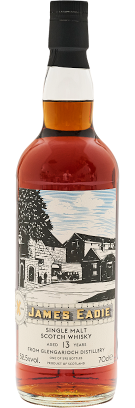 Bottle of James Eadie Glen Garioch 13-Year-Old Scotch Whisky (2025 Release)