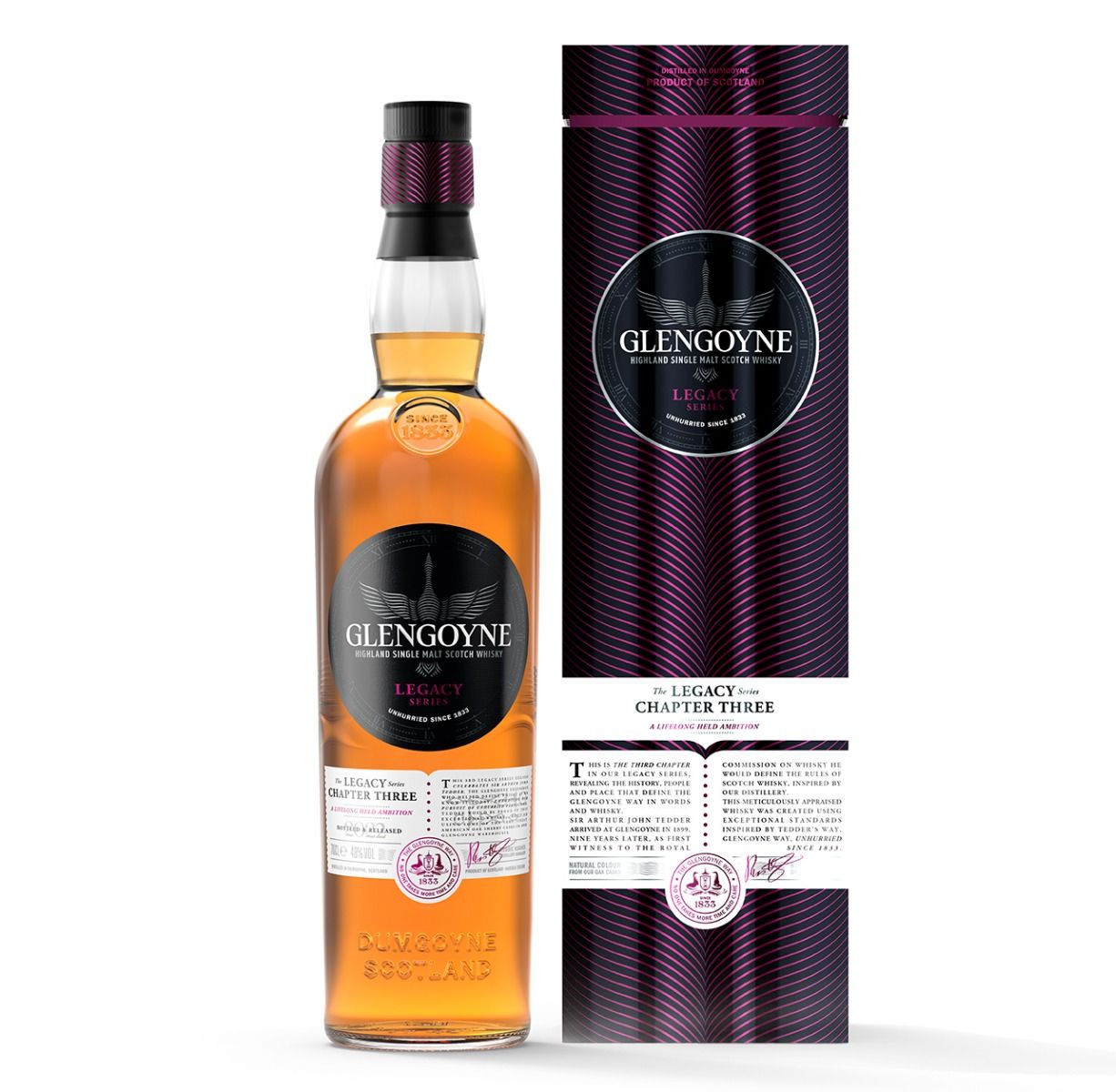 Bottle of Glengoyne Legacy Chapter 3 Single Malt Whisky, 48.0%