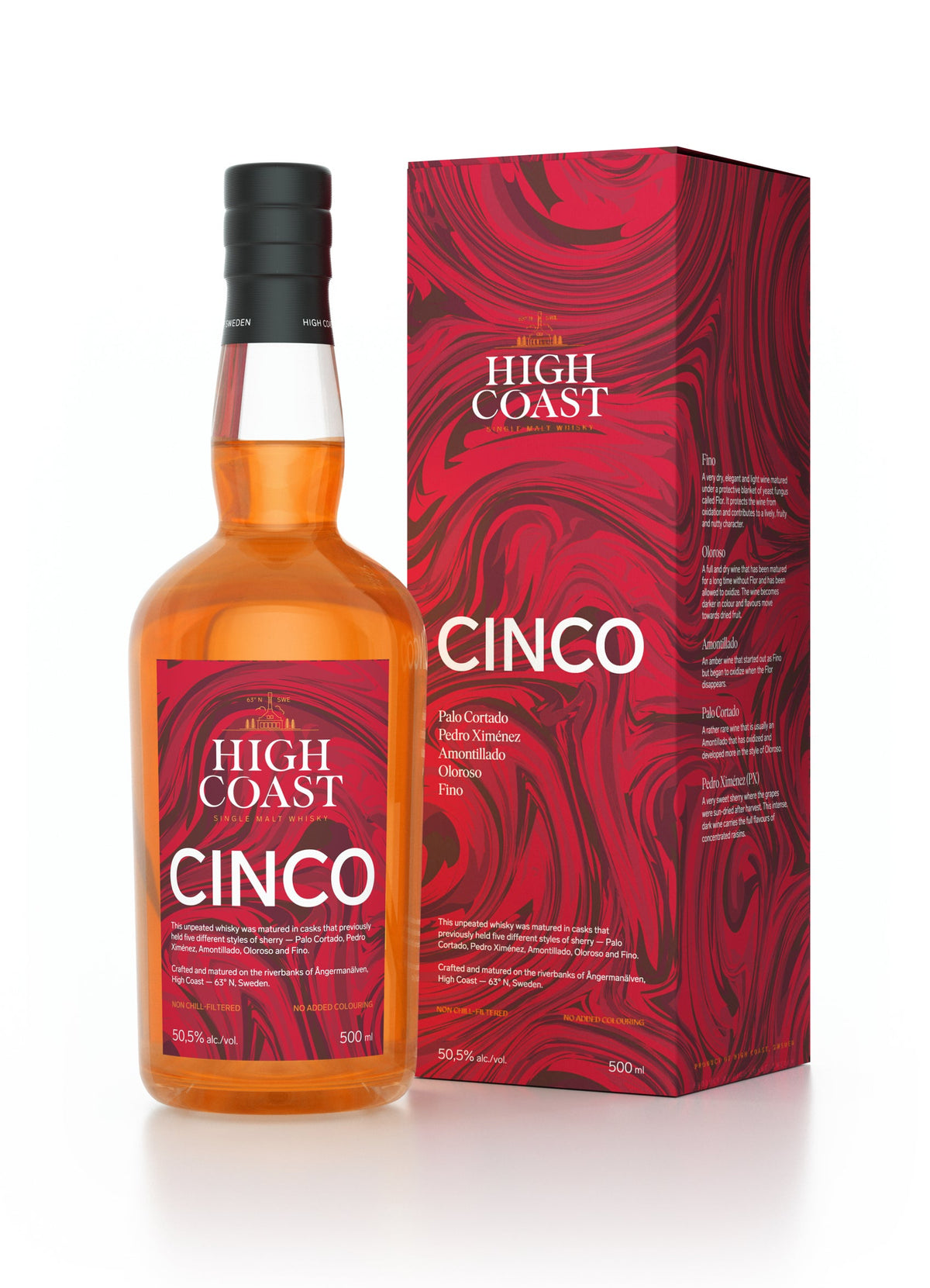 High Coast Cinco Swedish Whisky