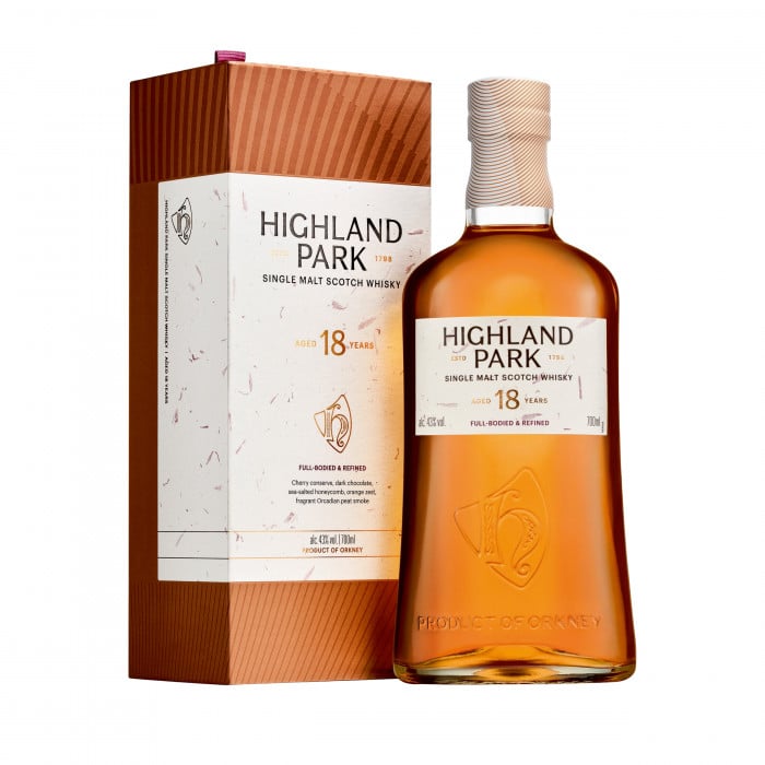 Highland Park 18 Year-Old  Single Malt Whisky, 43%