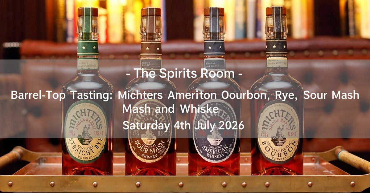 Barrel-Top Tasting: Michters Bourbon, Rye, Sour Mash and American Whiskey - Saturday 4th July 2026
