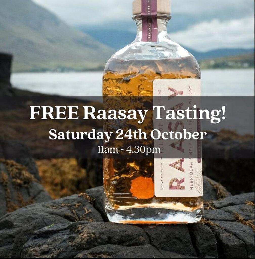 Barrel-Top Whisky Tasting with Raasay Distillery - Saturday 24th October 2026