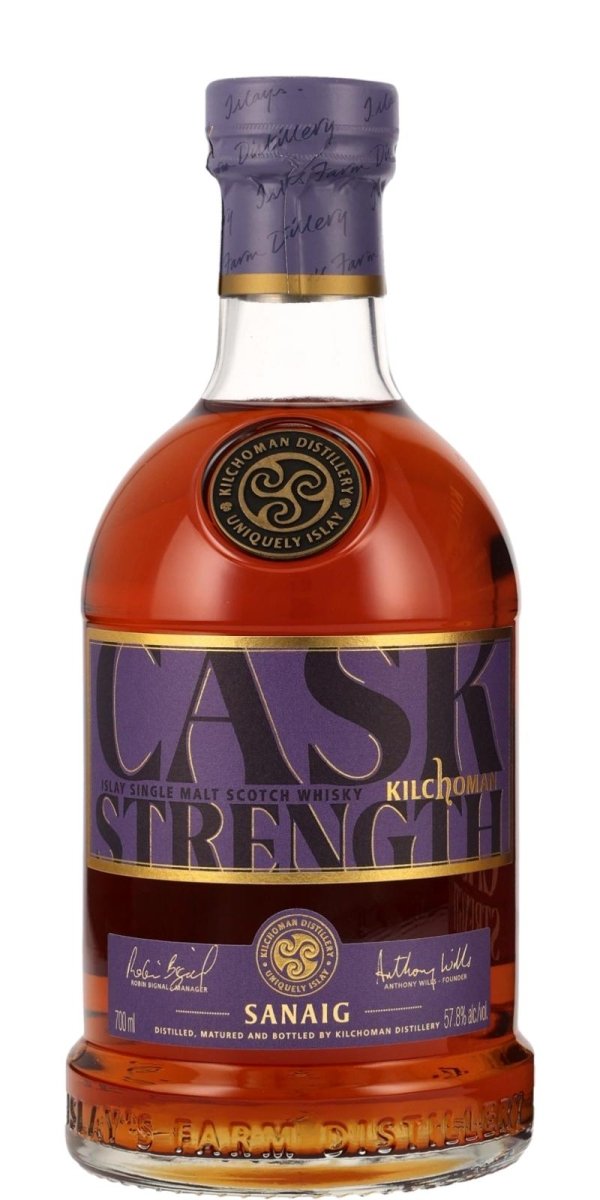 Bottle ofKilchoman Sanaig Cask Strength 2024 Release Single Malt Whisky, 57.8%
