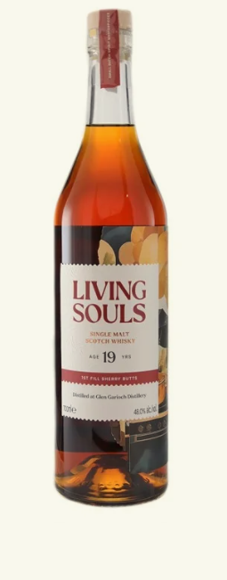 Living Souls Glen Garoich 19yr old - 48% ABV