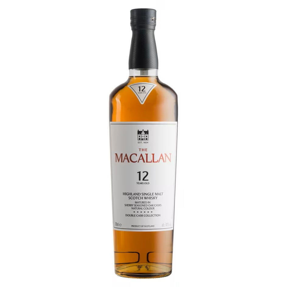 Macallan 12-Year-Old Double Cask Single Malt Scotch Whisky, 40%