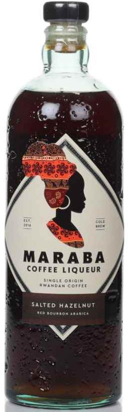 Bottle of Maraba Salted Hazelnut Coffee Liqueur - The Spirits Room