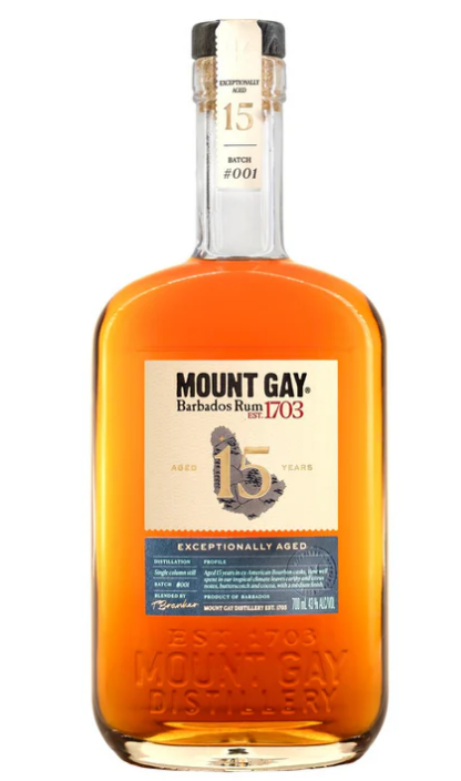 Mount Gay 15yr old, Barbados Rum, 43%