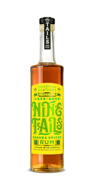 Griffiths Brothers Nine Tails Bananna Spiced Rum, 40%