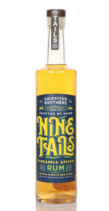 Griffiths Brothers Nine Tails Pineapple Spiced Rum, 40%
