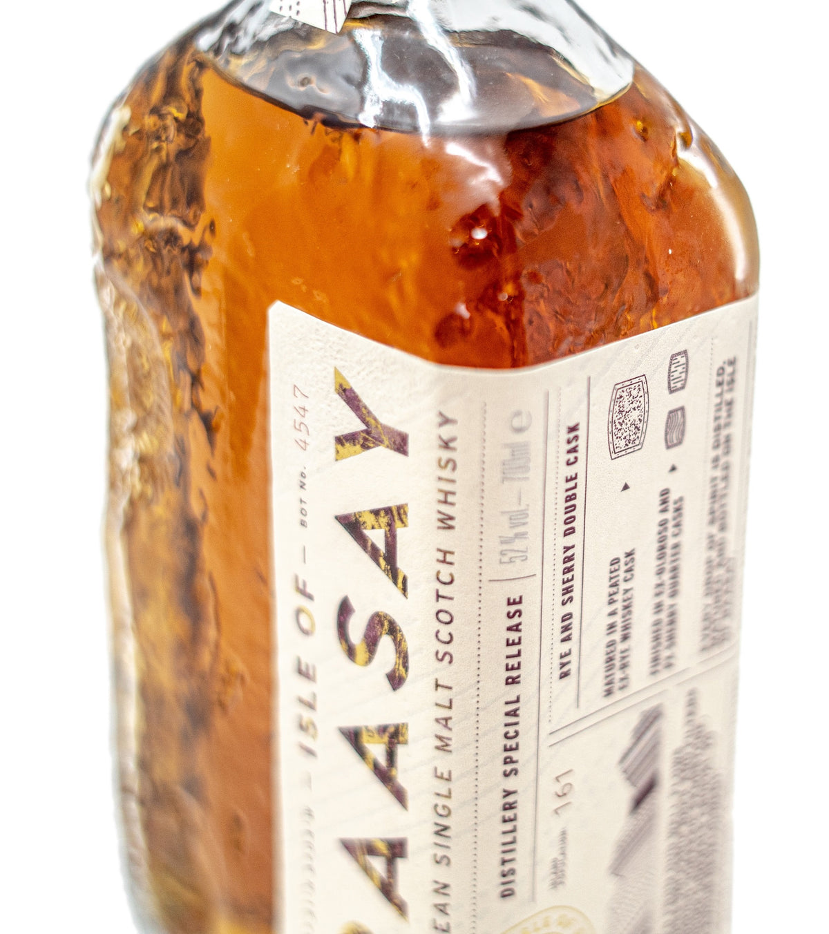 Bottle of Isle of Raasay Distillery Special Release, Sherry Cask Finish, Single Malt Whisky, 52% - The Spirits Room