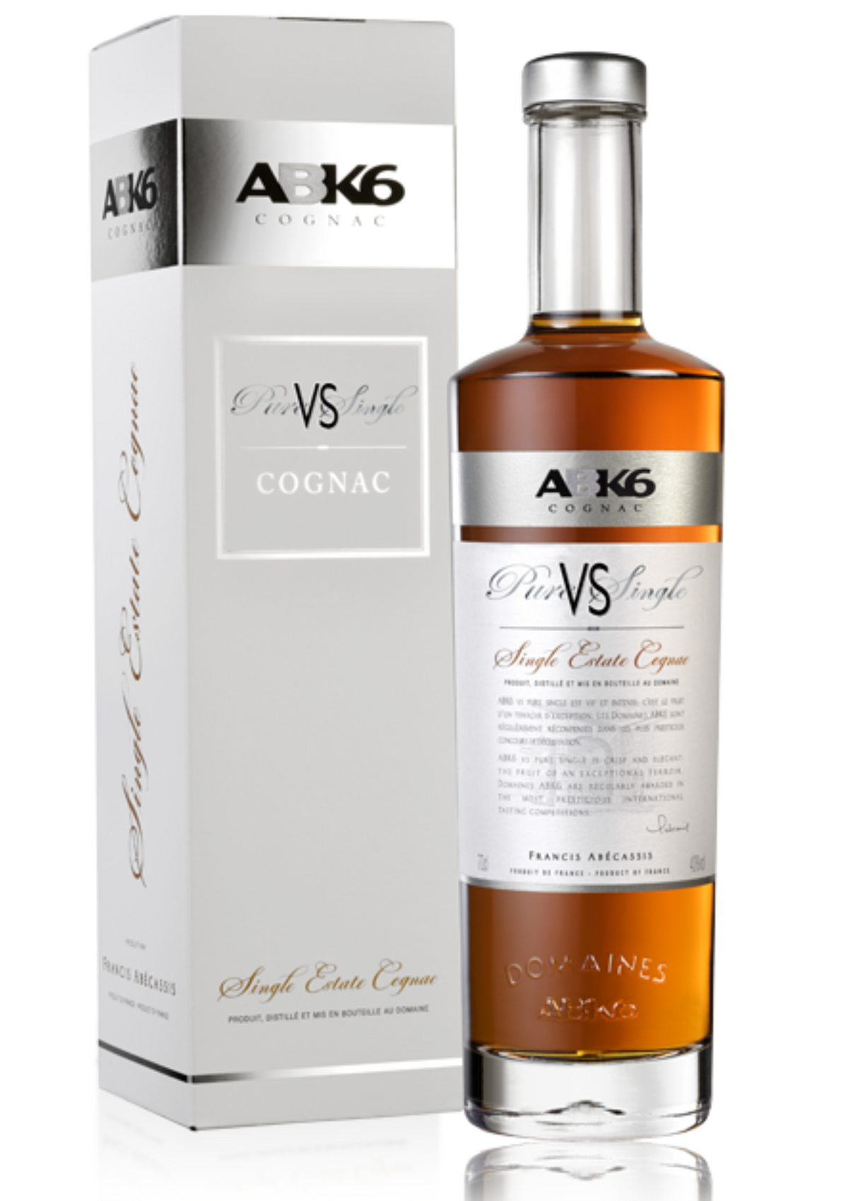Bottle of ABK6 VS Single Estate Cognac, 40% - The Spirits Room