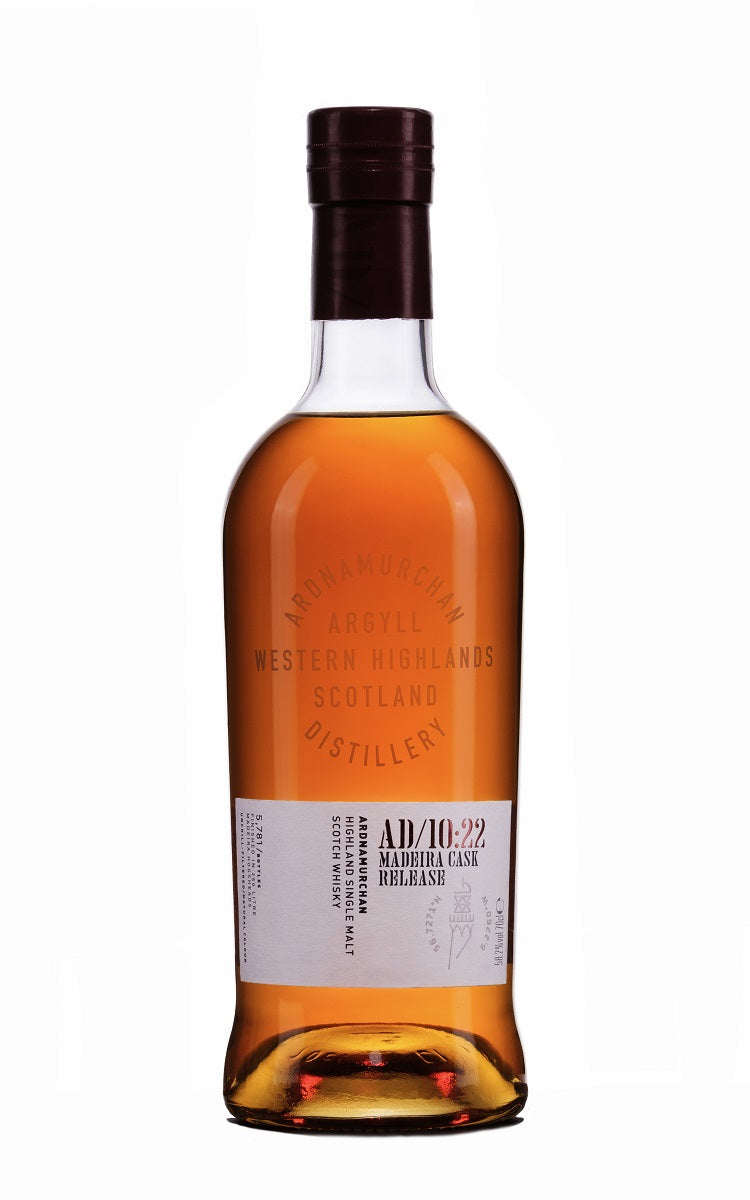 Bottle of Ardnamurchan AD/10.22 Madeira Release Single Malt Whisky, 58.2% - The Spirits Room