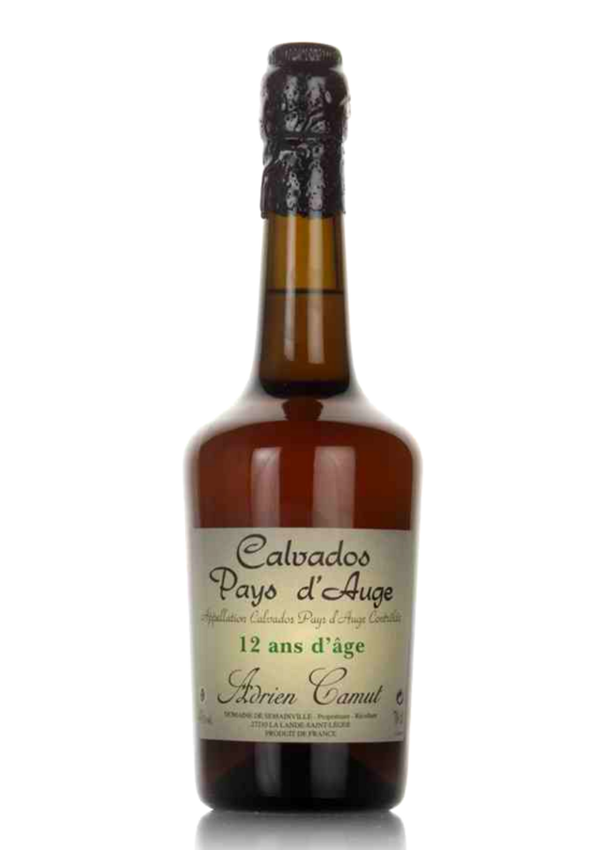 Bottle of Calvados Adrien Camut 12 Ans d&#39;Age, 41% - The Spirits Room