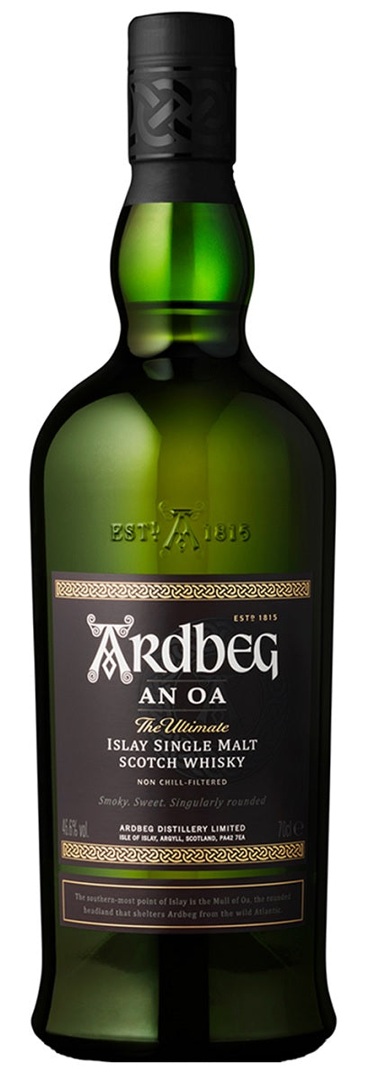 Bottle of Ardbeg An Oa, Islay Single Malt Scotch Whisky, 46.6% - The Spirits Room