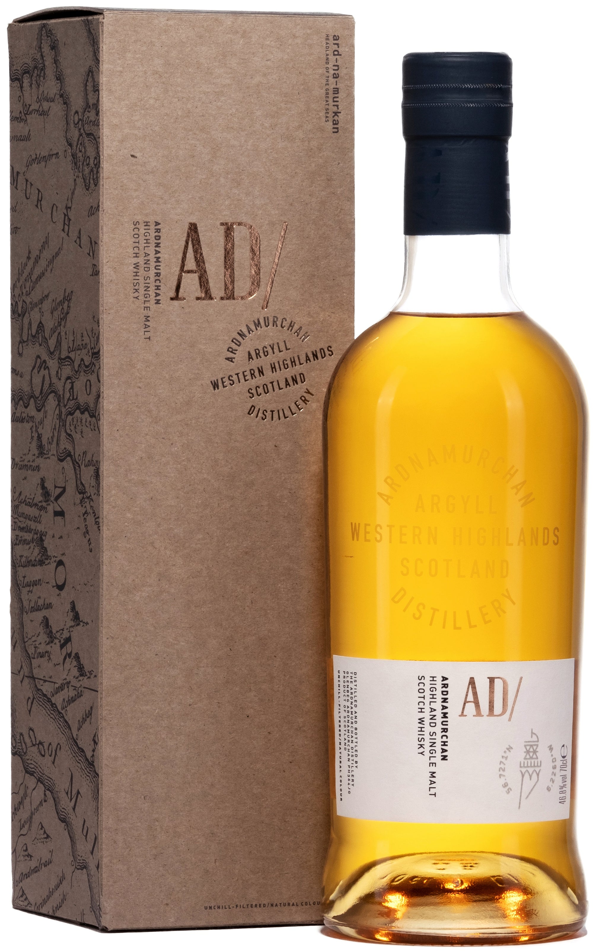 Bottle of Ardnamurchan AD/ Single Malt Scotch Whisky, 46.8% - The Spirits Room