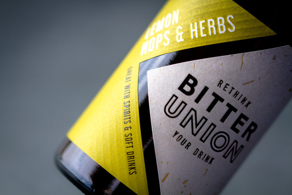 Bottle of Bitter Union Lemon Hop &amp; Herbs, 31.5% - The Spirits Room