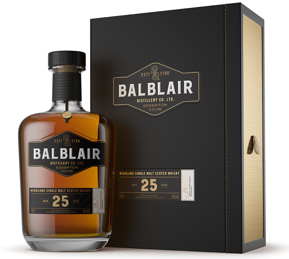 Bottle of Balblair 25-Year-Old Single Malt Whisky, 46% - The Spirits Room