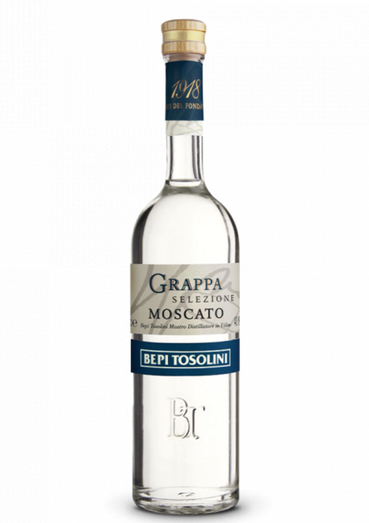 Bottle of Bepi Tosolini Grappa Moscato - The Spirits Room