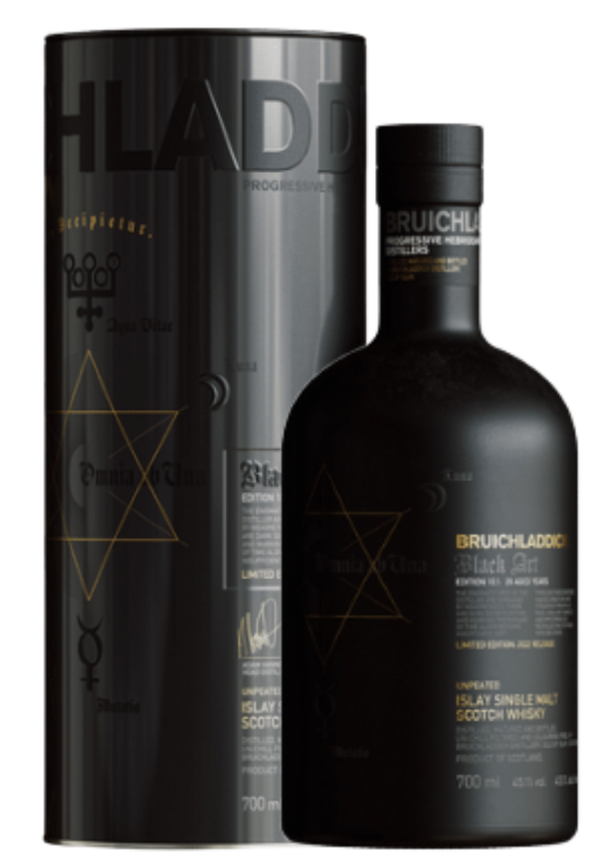 Bottle of Bruichladdich Black Arts 10.1, 29-Year-Old Islay Single Malt Whisky, 45.1% - The Spirits Room