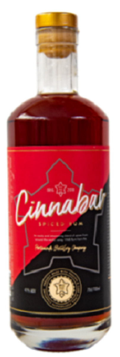 Bottle of Cinnabar Spiced Rum, 41% - The Spirits Room