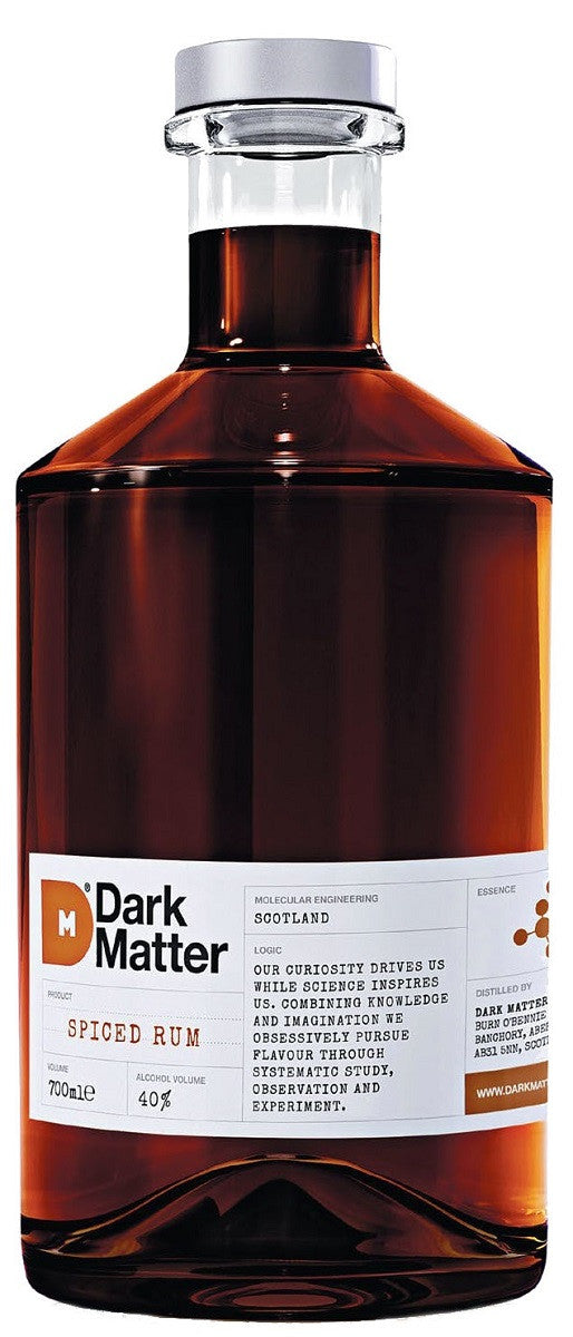 Bottle of Dark Matter Spiced Rum, 40% - The Spirits Room