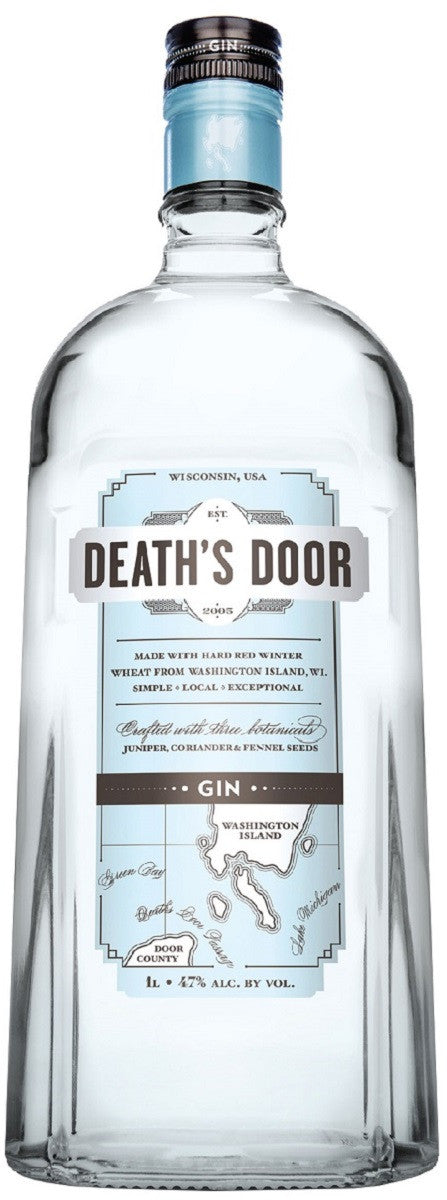 Bottle of Death&#39;s Door Gin, 47% - The Spirits Room