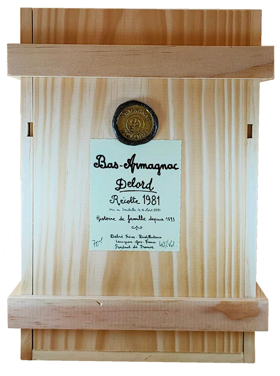 Bottle of 1983 Delord Bas-Armagnac, 40.0% - The Spirits Room