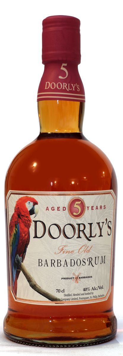 Bottle of Doorly&#39;s Premium Gold 5-Year-Old Rum, 40% - The Spirits Room