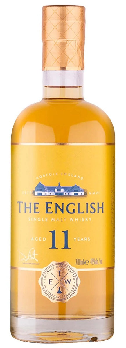 Bottle of The English 11-Year-Old Single Malt Whisky, 46% - The Spirits Room