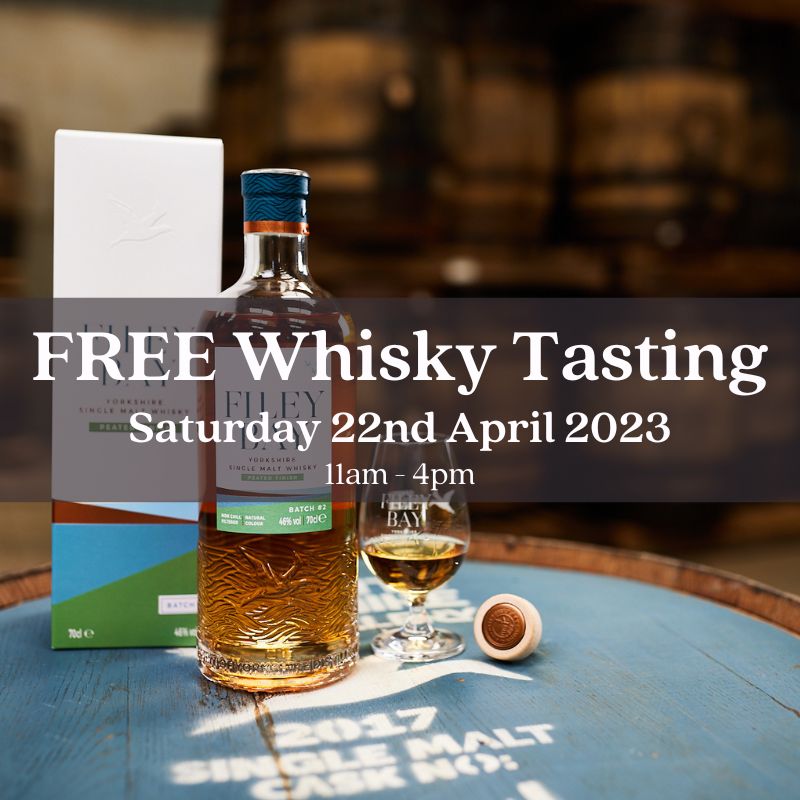 Barrel-Top Whisky Tasting with Filey Bay English Whisky - Saturday 22nd April