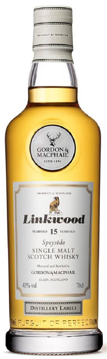 Bottle of Linkwood 15-Year-Old, Gordon &amp; MacPhail Distillery Label, Single Malt Scotch Whisky, 43% - The Spirits Room