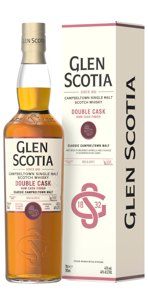 Bottle of Glen Scotia Double Cask, Rum Cask Finish, Single Malt Scotch Whisky, 46% - The Spirits Room