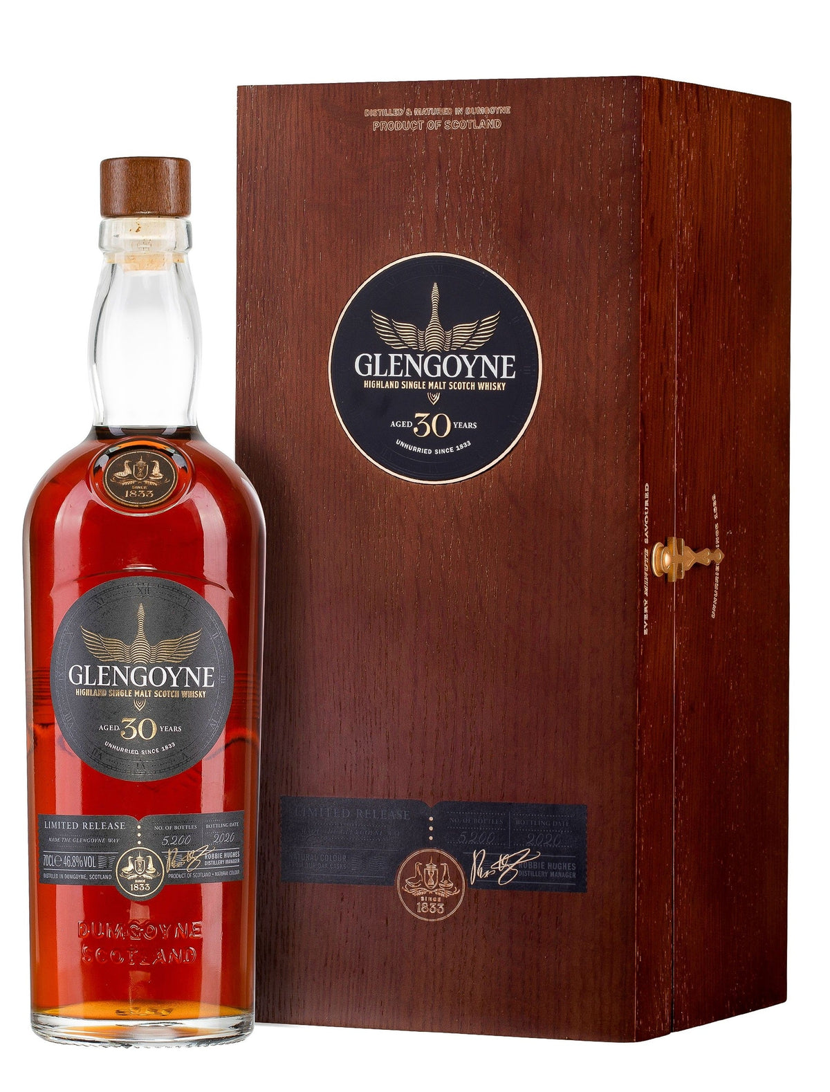 Bottle of Glengoyne 30-Year-Old Single Malt Scotch Whisky, 46.8% - The Spirits Room