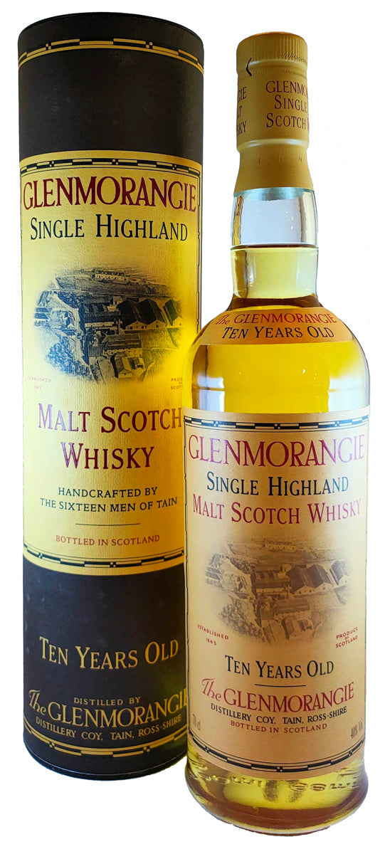 Bottle of Glenmorangie 10-Year-Old, 16 men of Tain, Single Malt Scotch Whisky 1990s, 40% - The Spirits Room