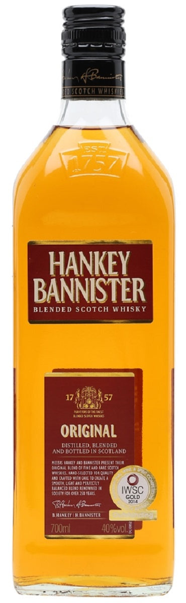 Bottle of Hankey Bannister Original Whisky, 40% - The Spirits Room