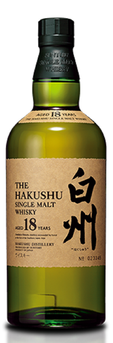 Bottle of The Hakushu 18-Year-Old Single Malt Japanese Whisky, 43% - The Spirits Room