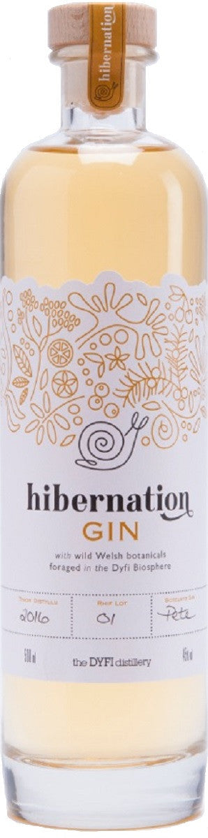 Bottle of Hibernation Gin, Dyfi Distillery, Wales, 45% - The Spirits Room