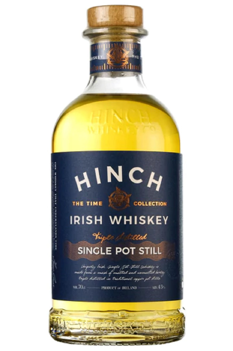 Bottle of Hinch Single Pot Still Irish Whiskey, 43% - The Spirits Room