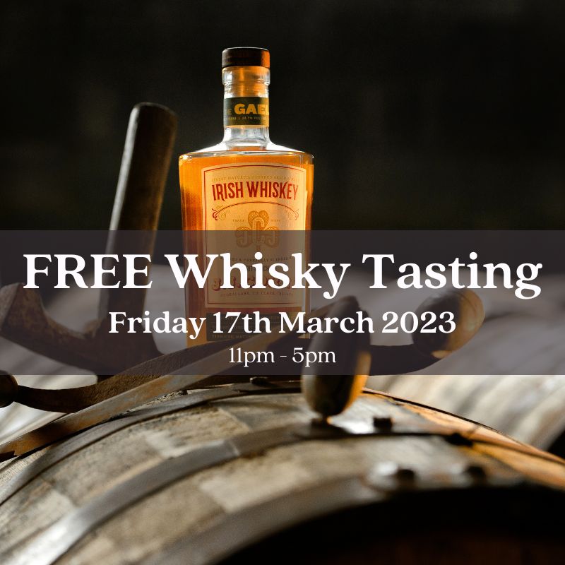 Barrel-Top Whisky Tasting with J.J. Corry Irish Whiskey - Friday 17th March