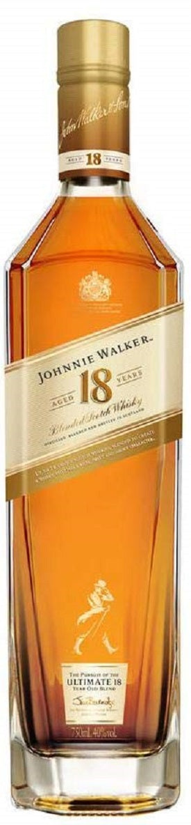 Bottle of Johnnie Walker 18 Years Aged, 40% - The Spirits Room