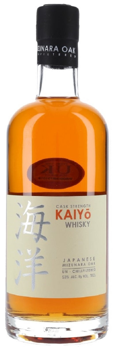 Bottle of Kaiyo Mizunara Oak Cask Strength, Japanese Blended Malt Whisky, 53% - The Spirits Room
