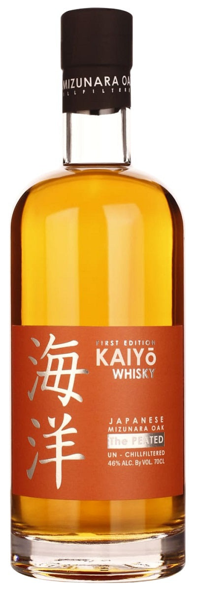 Bottle of Kaiyo Peated Mizunara Oak, Japanese Blended Malt Whisky, 46% - The Spirits Room