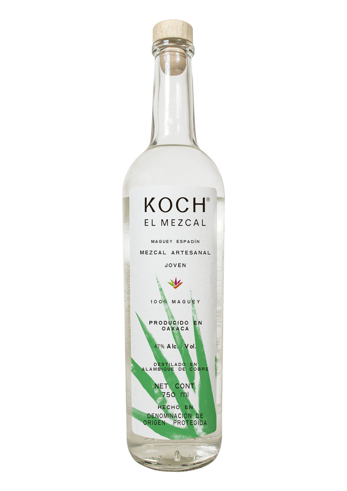 Bottle of Koch el Espadin Mezcal, 47% - The Spirits Room