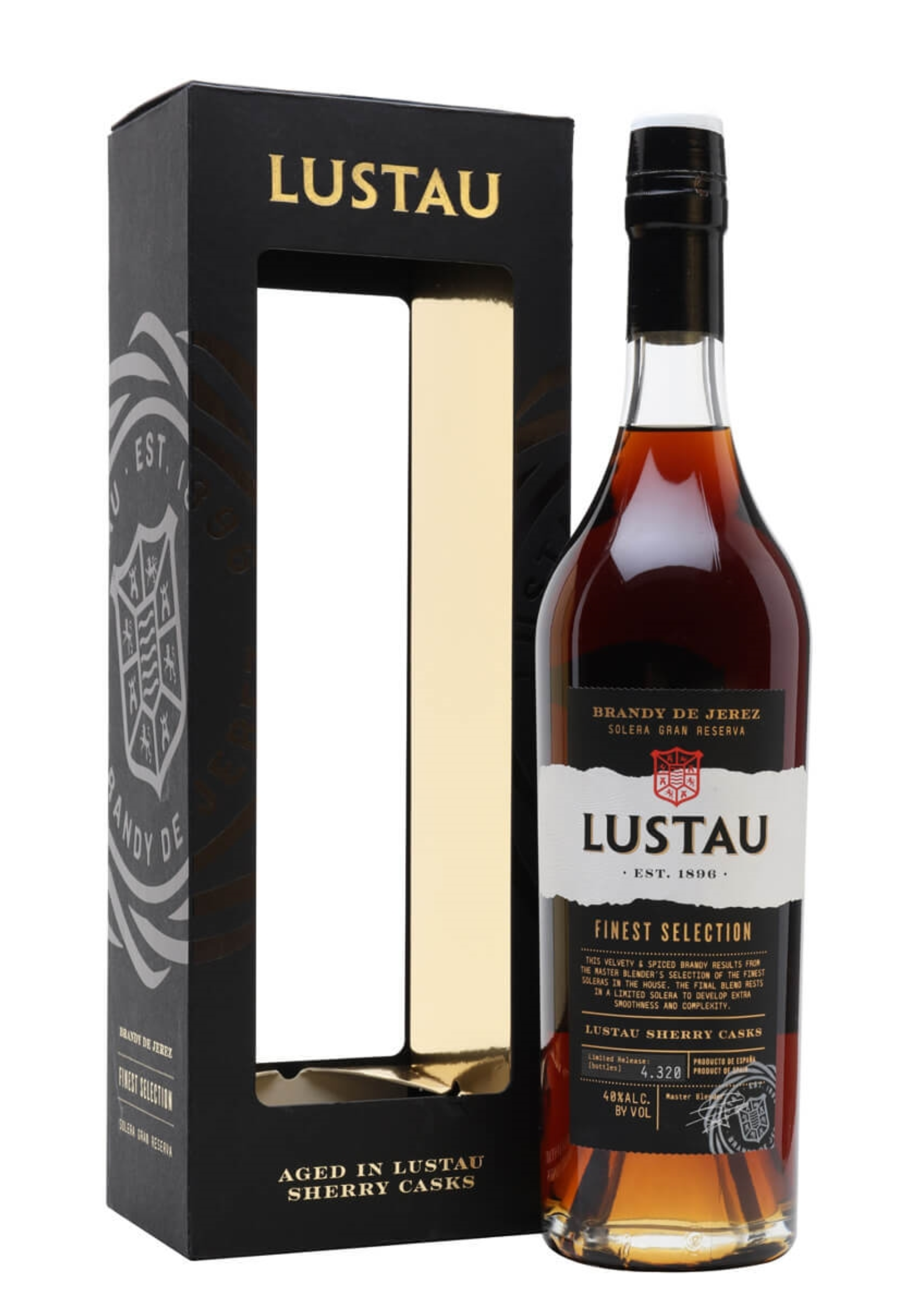 Bottle of Bodegas Lustau Solera Gran Reserva Finest Brandy, 40% - The Spirits Room