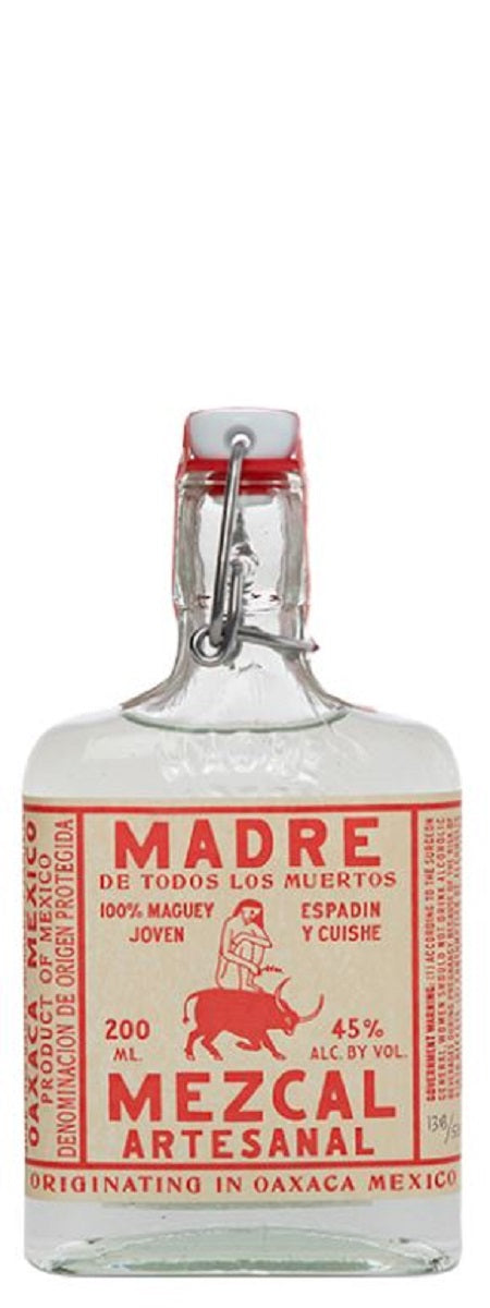 Bottle of Madre Mezcal, 20cl, 45% - The Spirits Room