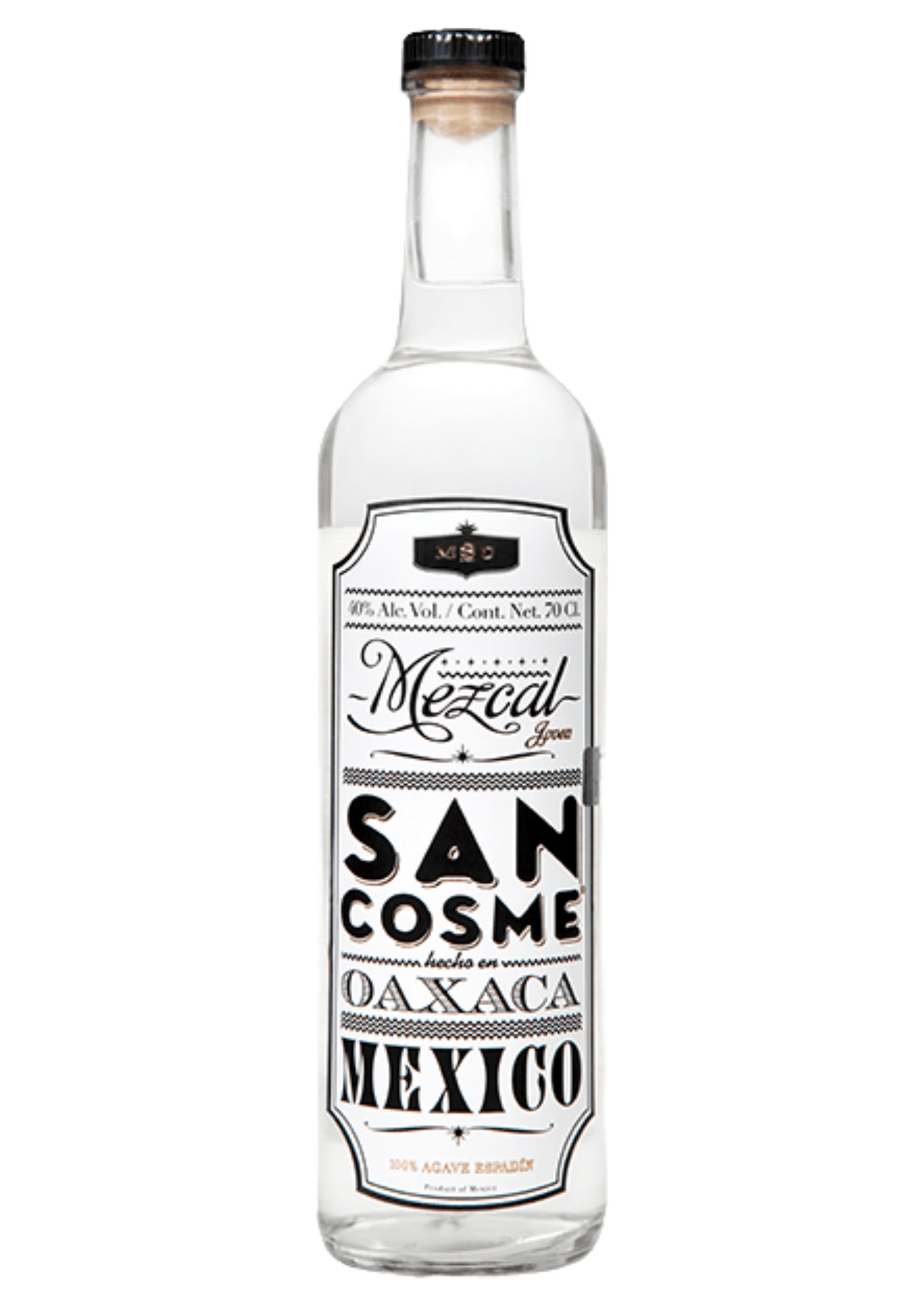 Bottle of Mezcal San Cosme, 40% - The Spirits Room