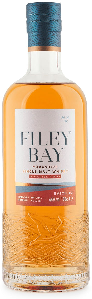 Bottle of Filey Bay Moscatel Finish, Yorkshire Single Malt Whisky, 46% - The Spirits Room