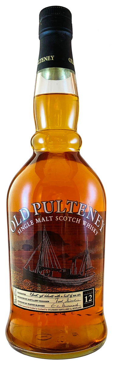Bottle of Old Pulteney 12-Year-Old Single Malt Scotch Whisky, 1990s - The Spirits Room